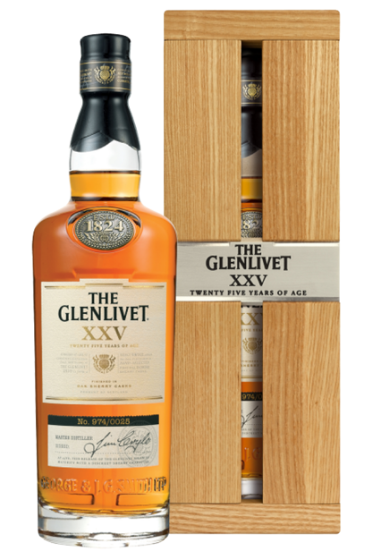 Picture of GLENLIVET 25 YR MALT 750ML